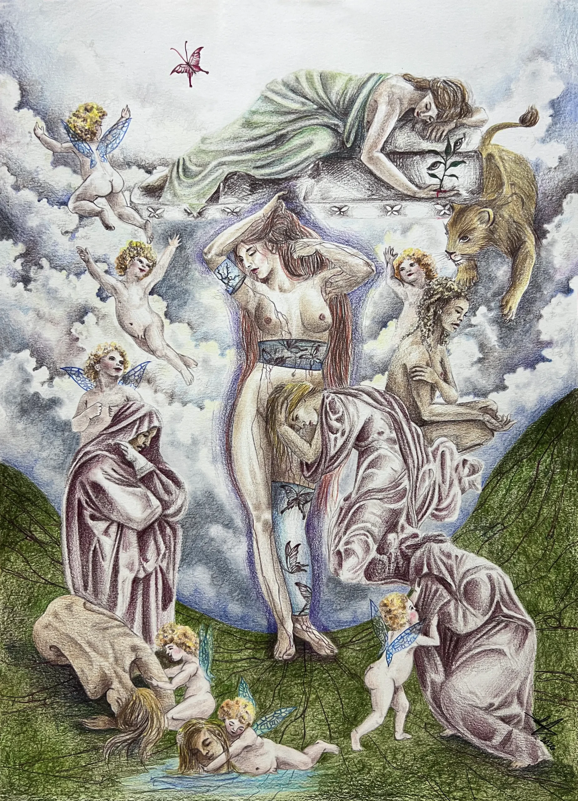 Artwork title 01 by Elmira Moohel