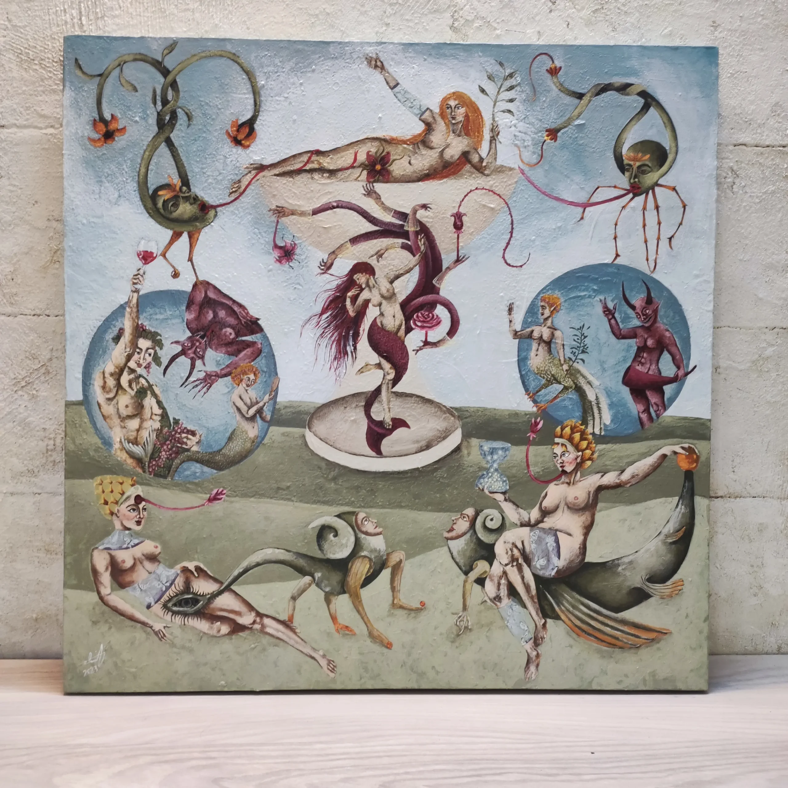 The Origin of Satan — complete artwork